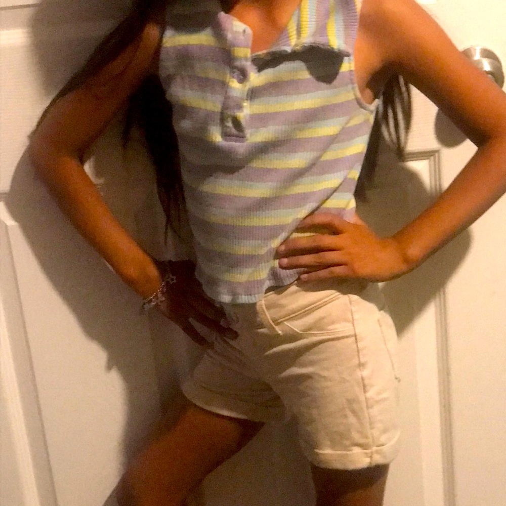 I am selling shorts, they are like skin tone, and they are size 6-6x